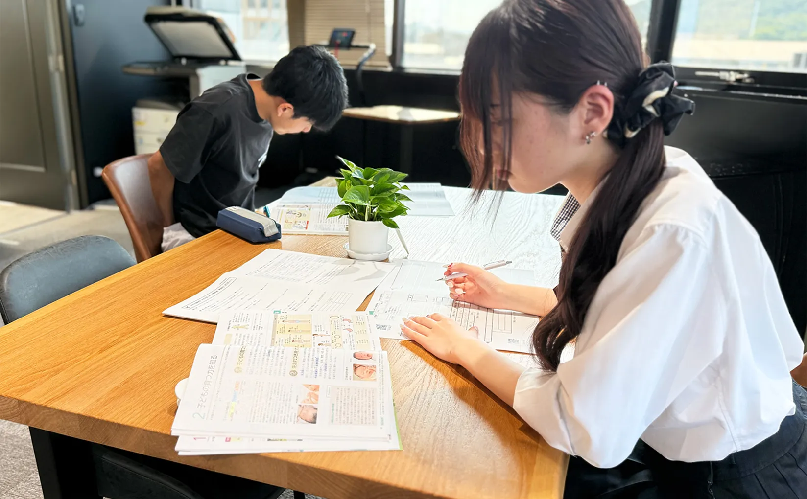 通信制高校サポート校で学ぶ生徒の姿